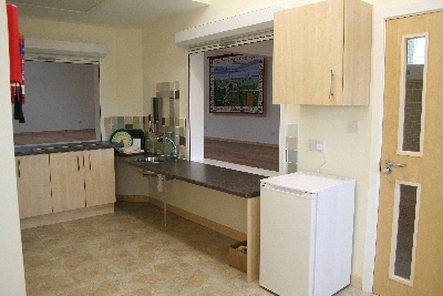 A view from the kitchen